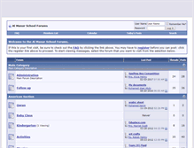 Tablet Screenshot of forum.almanarschool.net